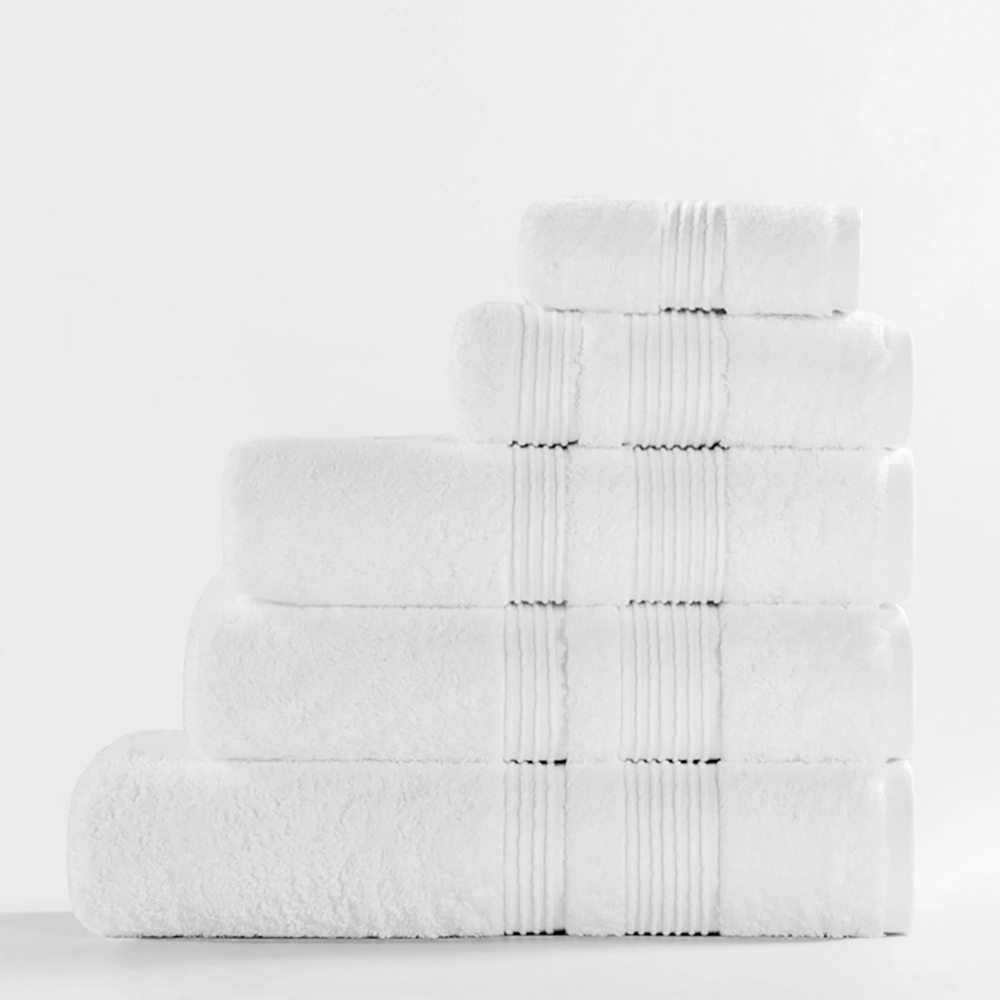 White-Bathroom-Towels-2- egyptian cotton towels, مناشف قطن مصري