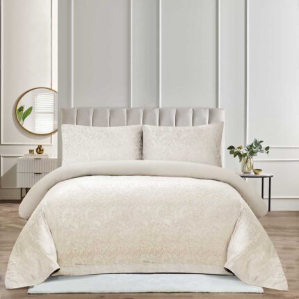 Jacquard Bamboo Cotton Duvet Cover