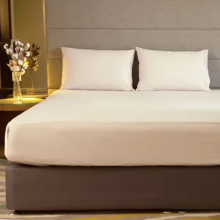 Plain Cotton Fitted Sheet