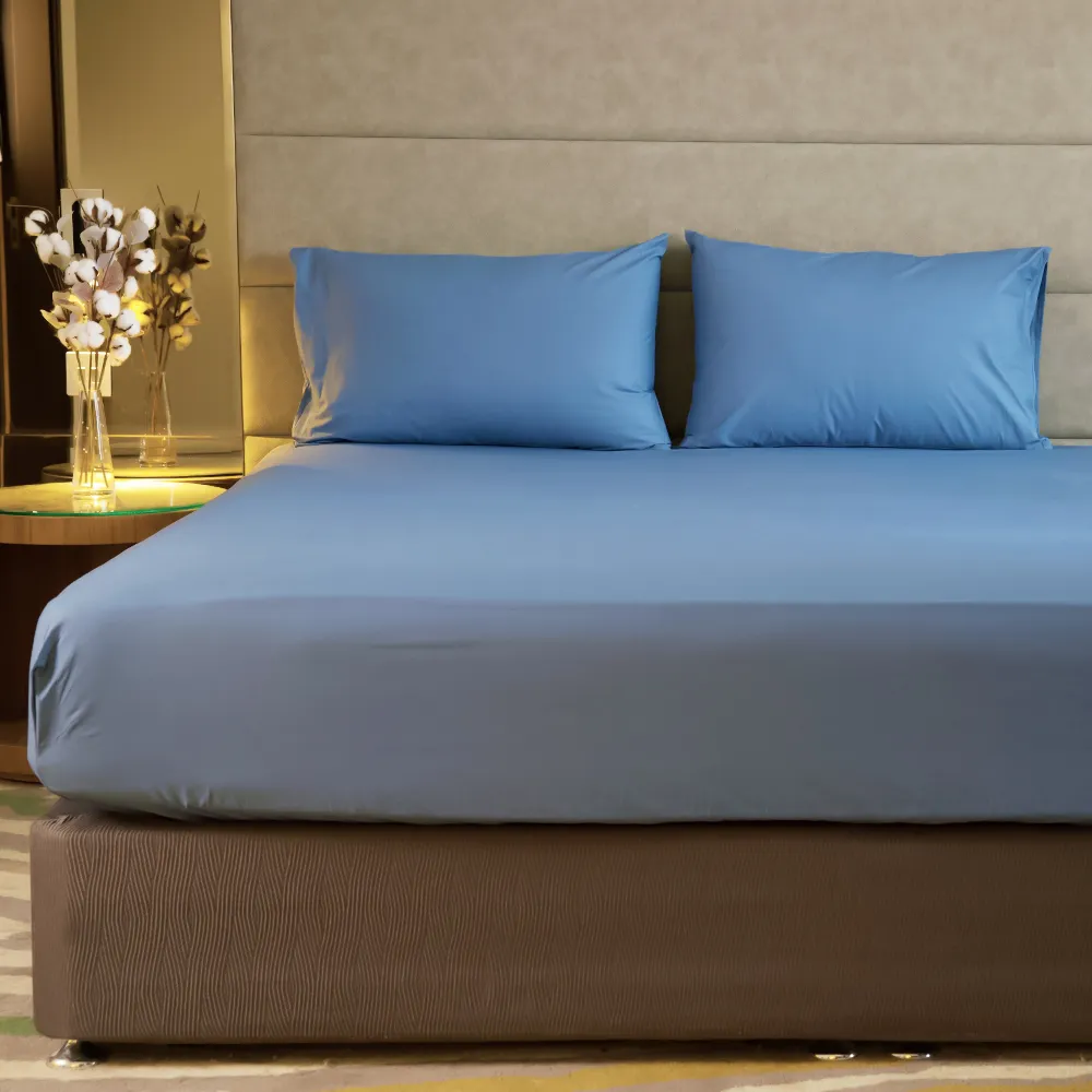 Plain Cotton Fitted Sheet
